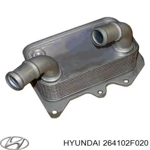 264102F020 Hyundai/Kia радиатор масляный