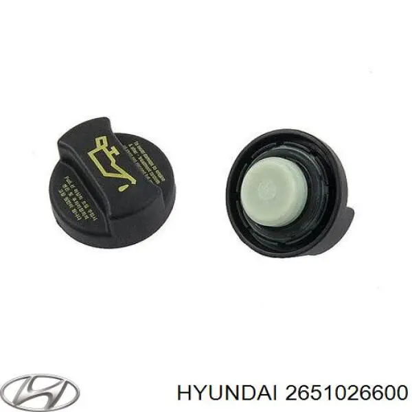 Крышка маслозаливной горловины на Hyundai I10 PA
