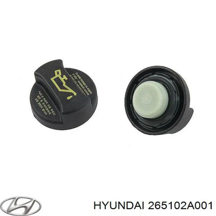 265102A001 Hyundai/Kia крышка маслозаливной горловины