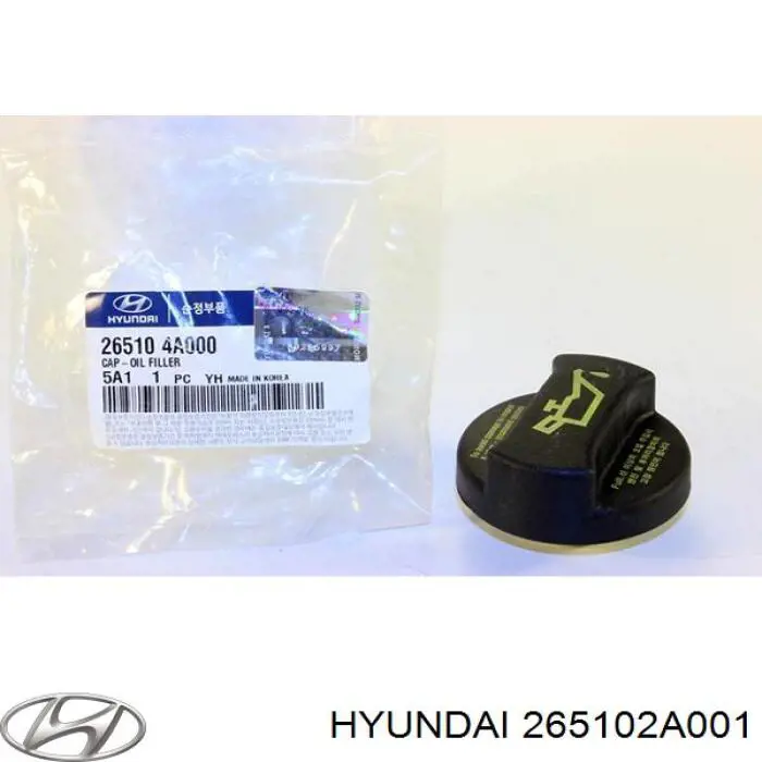 Крышка маслозаливной горловины Hyundai/Kia 265102A001 цена, от 6.64 USD