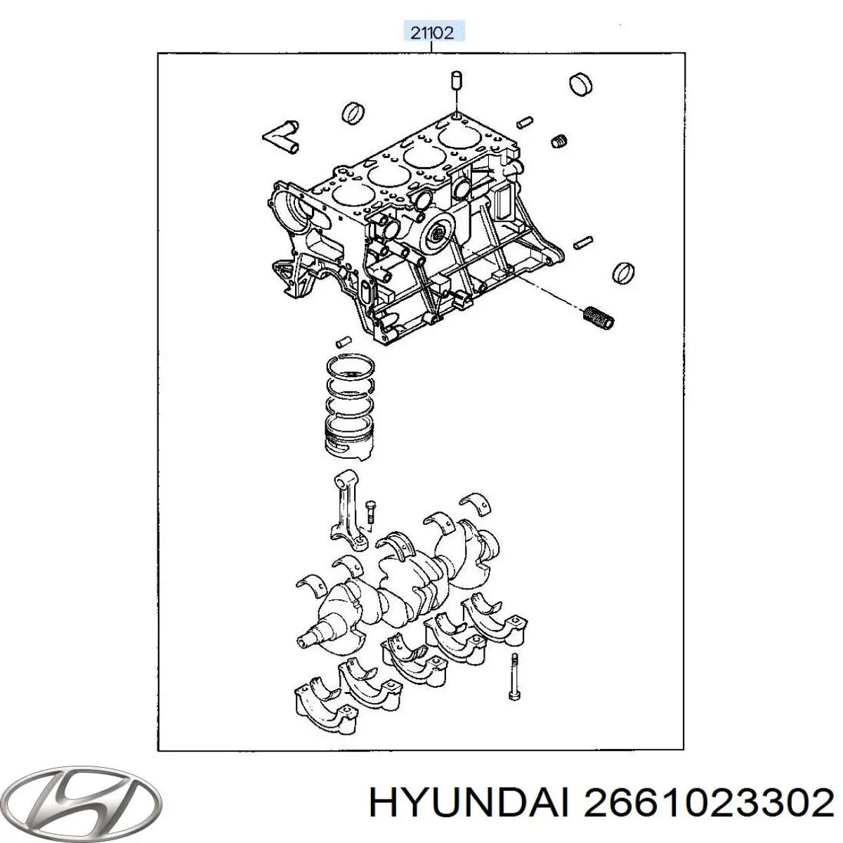  2661023302 Hyundai/Kia