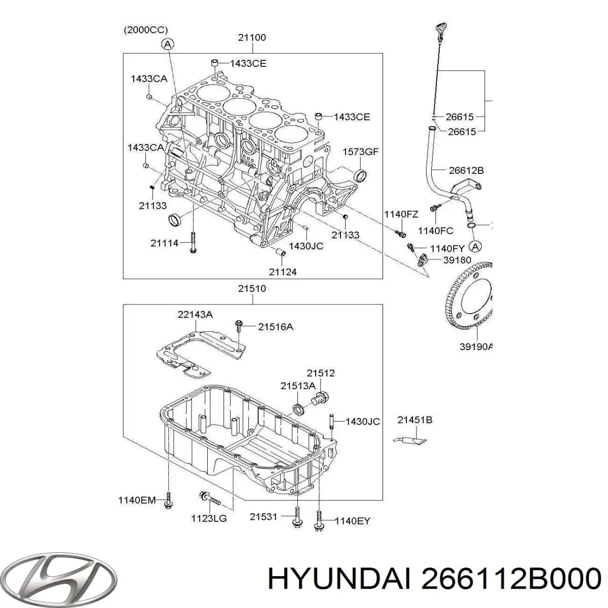 Compre Sonda (indicador) do nível de óleo no motor KIA Ceed 