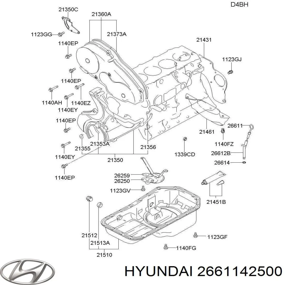 2661142500 Hyundai/Kia 