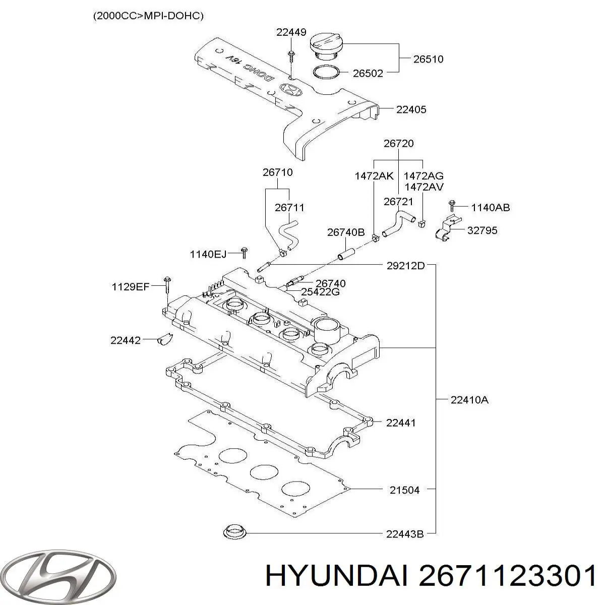 2671123301 Hyundai/Kia