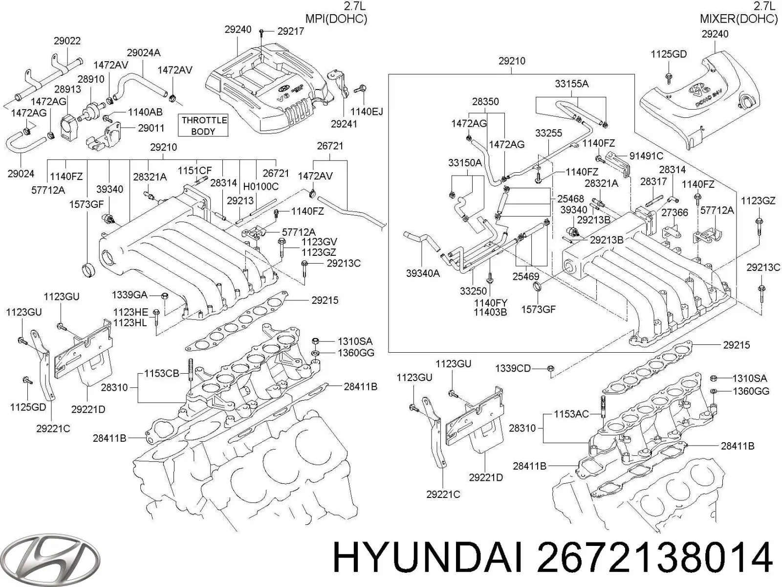  2672138014 Hyundai/Kia