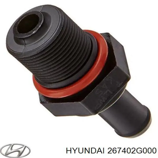 267402G000 Hyundai/Kia válvula pcv de ventilação dos gases de cárter