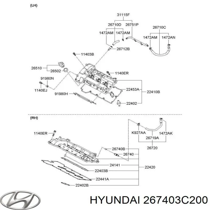 267403C200 Hyundai/Kia 