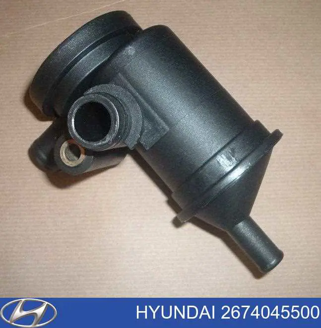 Маслоотделитель (сепаратор) системы вентиляции картера на Hyundai County 