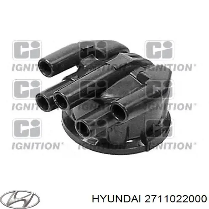 2711022000 Hyundai/Kia крышка распределителя зажигания (трамблера)