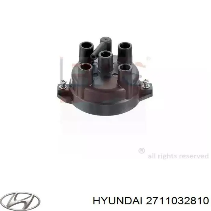 Крышка трамблера 2711032810 Hyundai/Kia