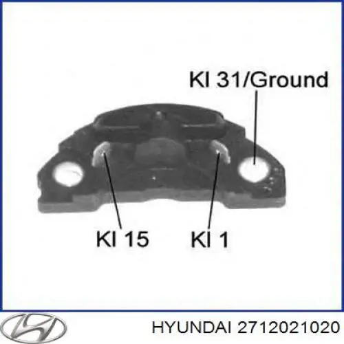 2712021020 Hyundai/Kia Коммутатор системы зажигания