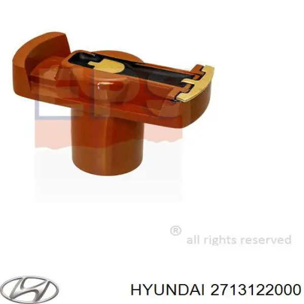2713122000 Hyundai/Kia бегунок (ротор распределителя зажигания, трамблера)