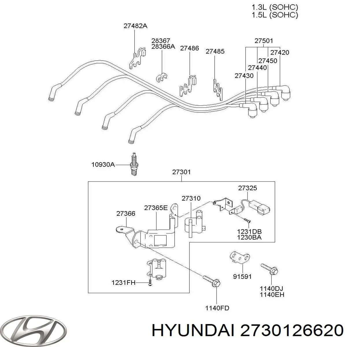 Модуль зажигания Hyundai/Kia 2730126620 цена, от 21.16 USD