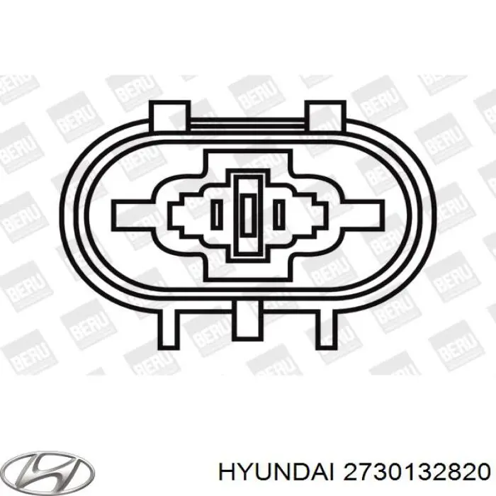 Катушка зажигания 2730132820 Hyundai/Kia