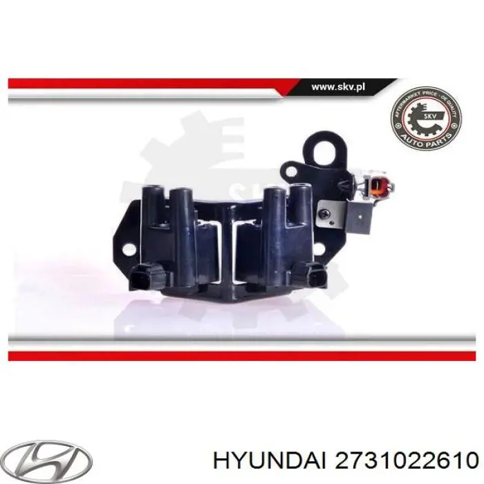 Купить 2731022610 Hyundai/Kia Катушка зажигания