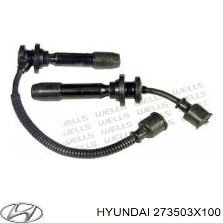 Высоковольтные провода 273503X100 Hyundai/Kia