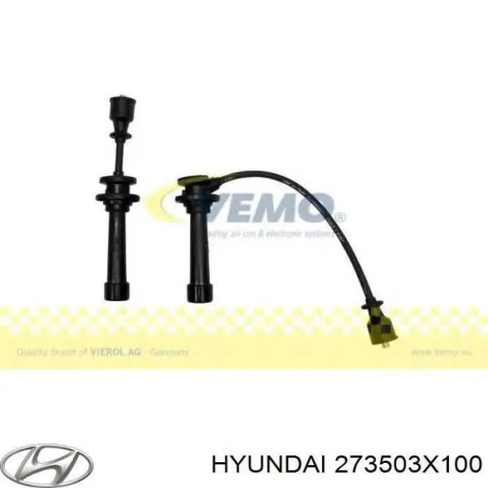 Провода зажигания Hyundai/Kia 273503X100 цена, от 12.89 USD