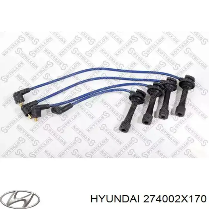 274002X170 Hyundai/Kia fios de alta voltagem, kit