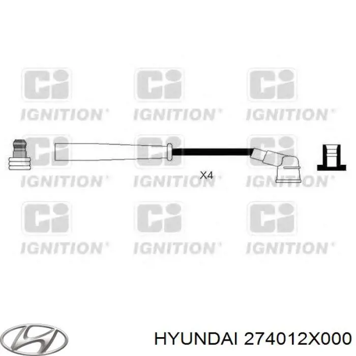 274012X000 Hyundai/Kia высоковольтные провода