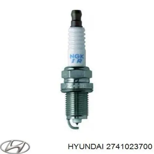 2741023700 Hyundai/Kia Свечи зажигания
