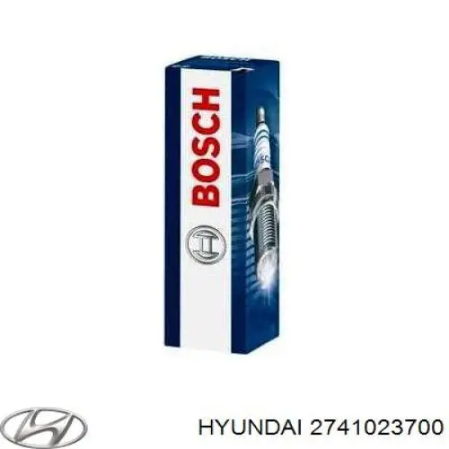 Свечи зажигания 2741023700 Hyundai/Kia