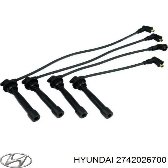 Cable de encendido, cilindro №1 2742026700 Hyundai/Kia