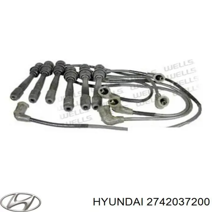 Провода зажигания Hyundai/Kia 2742037200 цена, от 6.05 USD