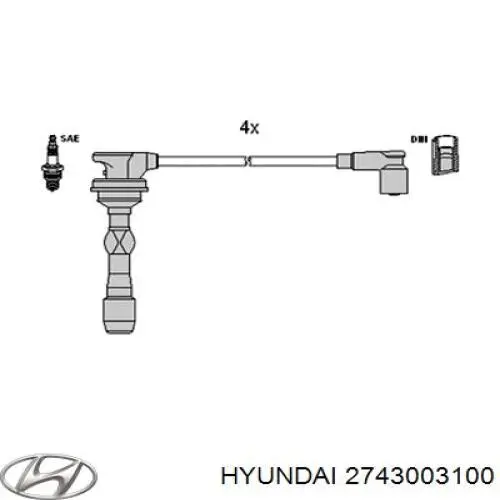  Hyundai/Kia 2742003100 цена, от 44.65 USD