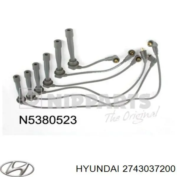 Compre Fios de alta voltagem, kit KIA Magentis 1