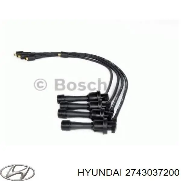 Compre 2743037200 Hyundai/Kia Fios de alta voltagem, kit