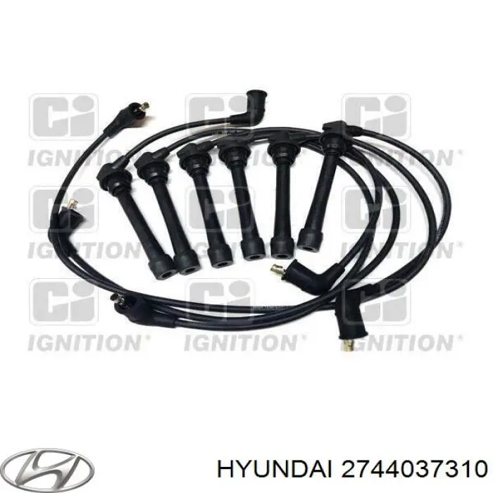 Купить 2744037310 Hyundai/Kia Провода высокого напряжения