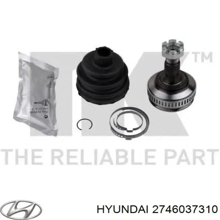 2746037310 Hyundai/Kia fios de alta voltagem, kit