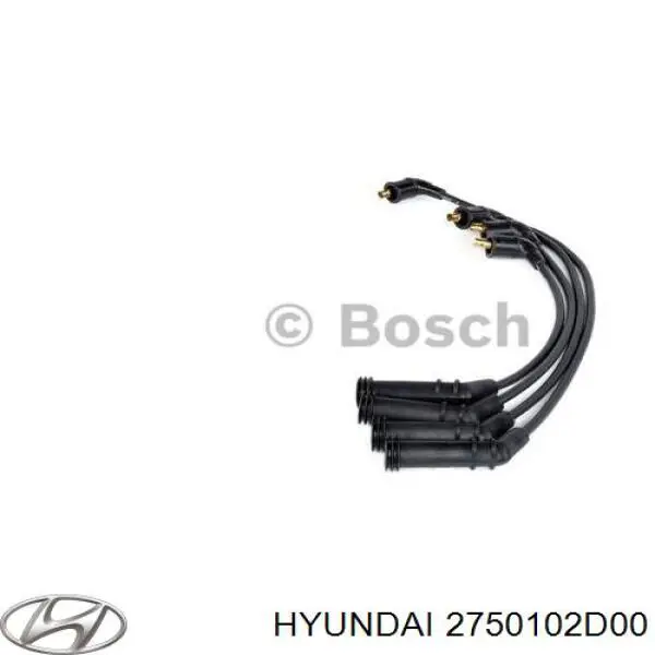 Купить 2750102D00 Hyundai/Kia Провода высокого напряжения