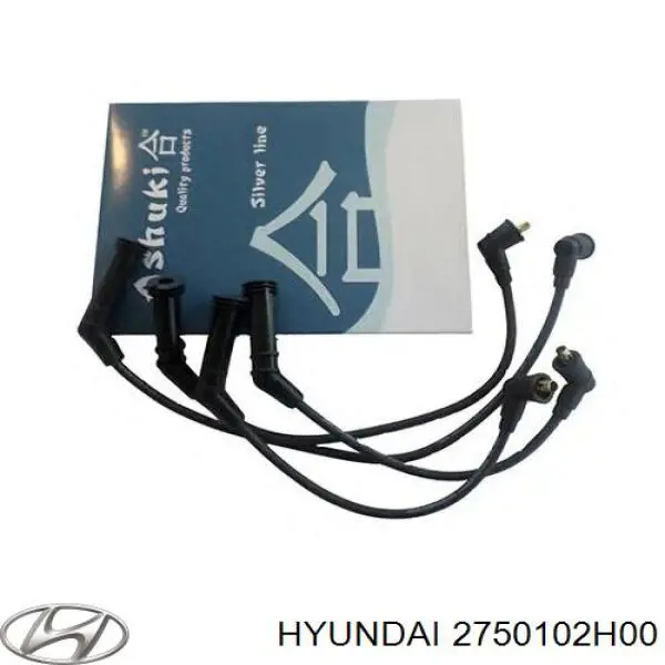 Juego de cables de encendido 2750102H00 Hyundai/Kia