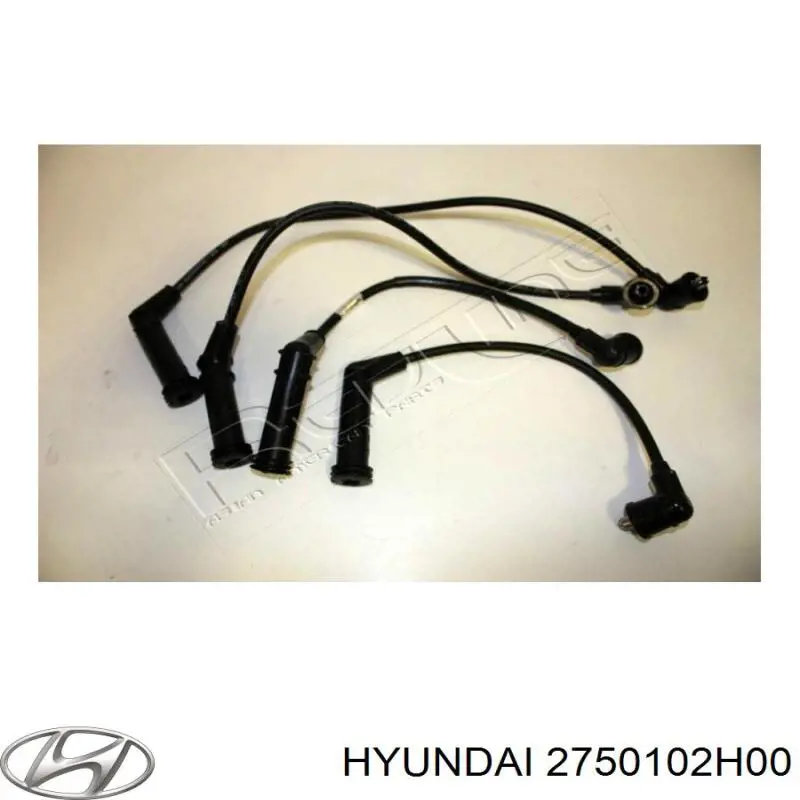 2750102H00 Hyundai/Kia Fios de alta voltagem, kit