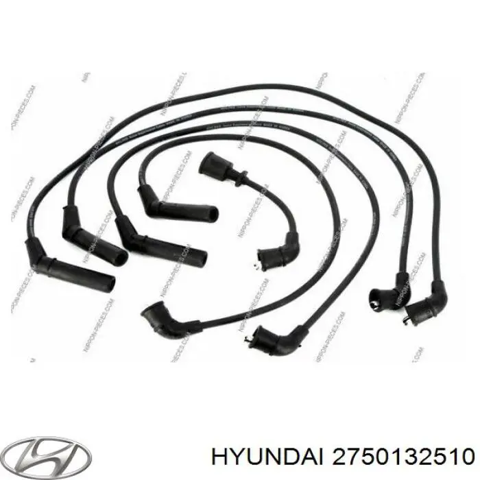 2750132510 Hyundai/Kia fios de alta voltagem, kit