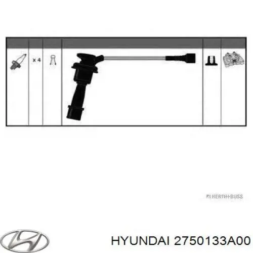 2750133A00 Hyundai/Kia высоковольтные провода