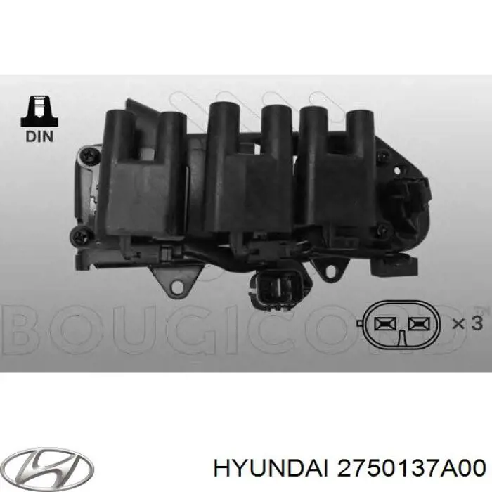 2750137A00 Hyundai/Kia Провода высоковольтные