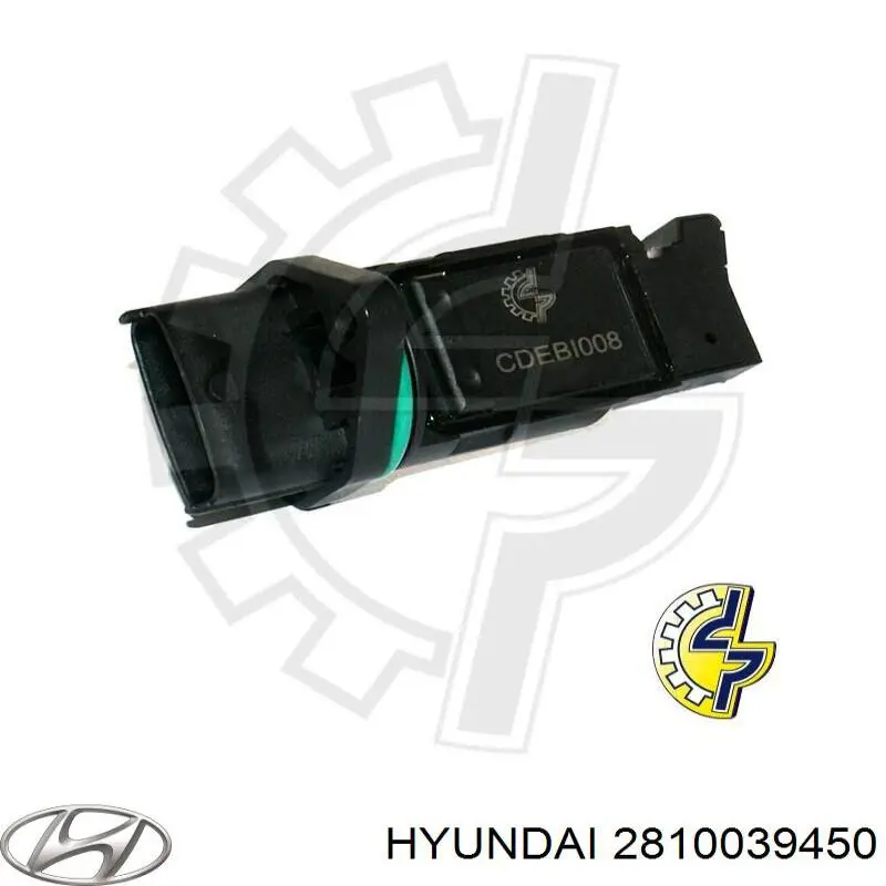 Расходомер воздуха Hyundai/Kia 2810039450