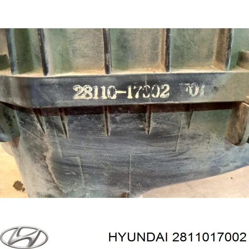 2811017002 Hyundai/Kia Коробка фильтра