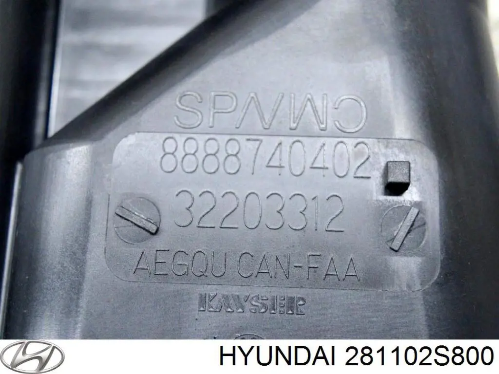 Корпус воздушного фильтра в сборе Hyundai/Kia 281102S800 цена, от 67.15 USD
