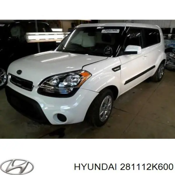 281112K600 Hyundai/Kia Корпус воздушного фильтра, верхняя часть