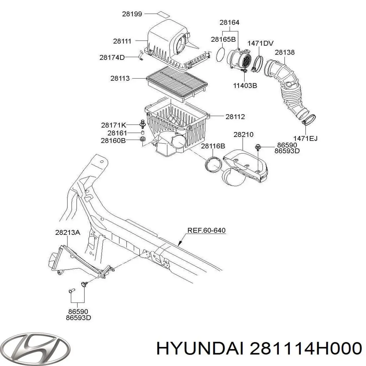 281114H000 Hyundai/Kia 