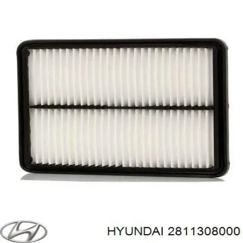 Воздушный фильтр 2811308000 Hyundai/Kia