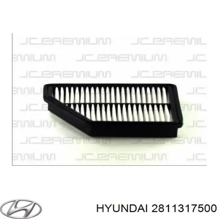 Воздушный фильтр 2811317500 Hyundai/Kia