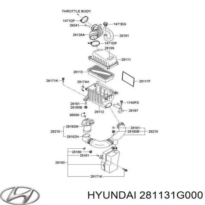 281131G000 Hyundai/Kia