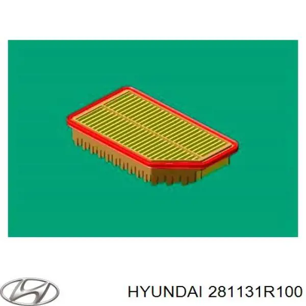 Купить 281131R100 Hyundai/Kia Автомобильный фильтр воздуха