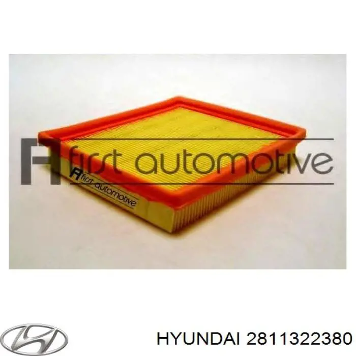 2811322380 Hyundai/Kia воздушный фильтр