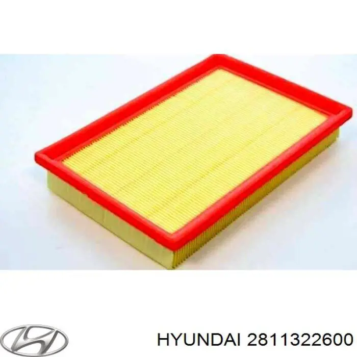 Filtro de aire 2811322600 Hyundai/Kia