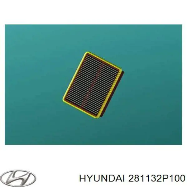 Воздушный фильтр 281132P100 Hyundai/Kia